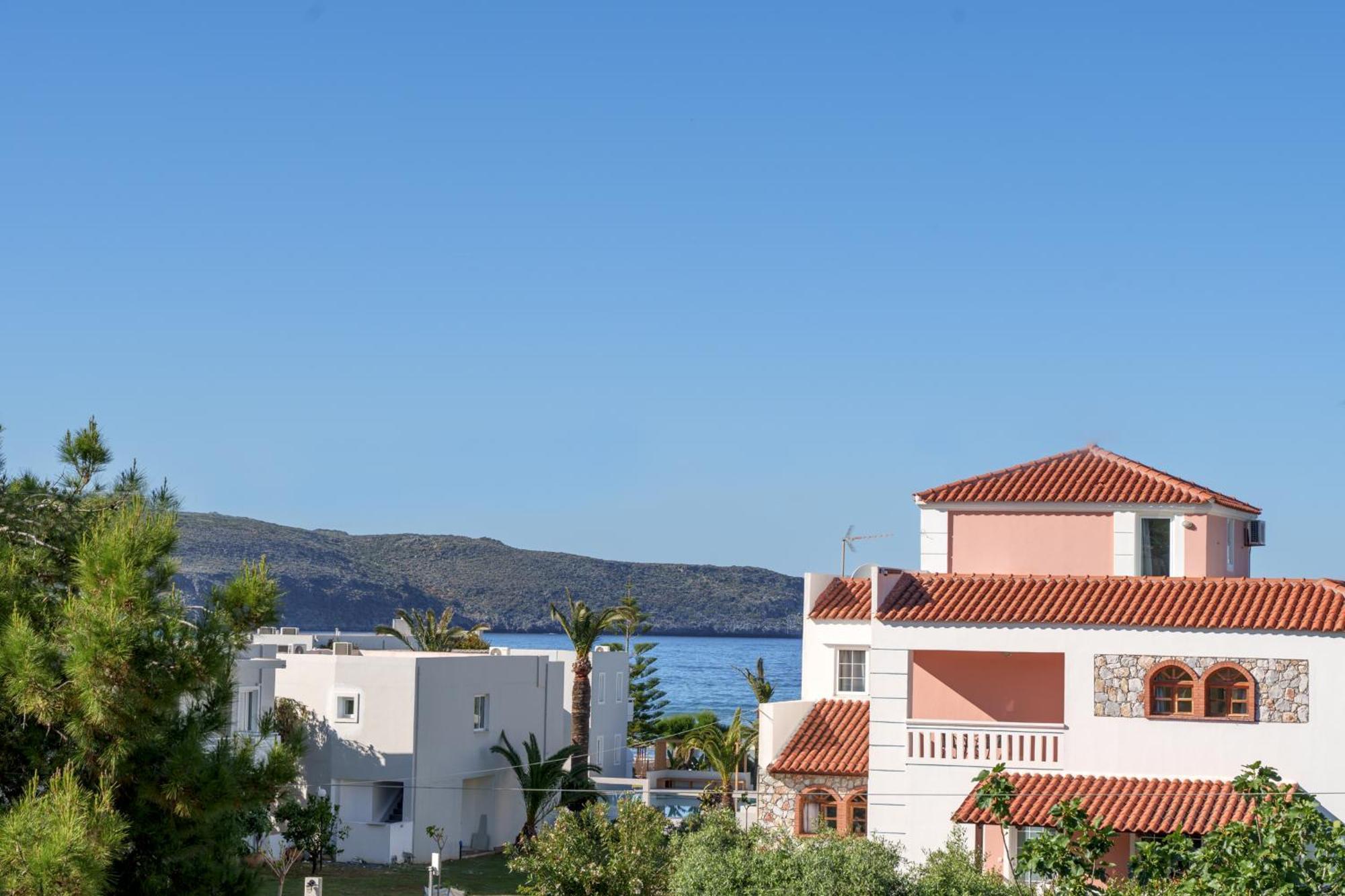 Nikos Apartments Agia Marina  ภายนอก รูปภาพ